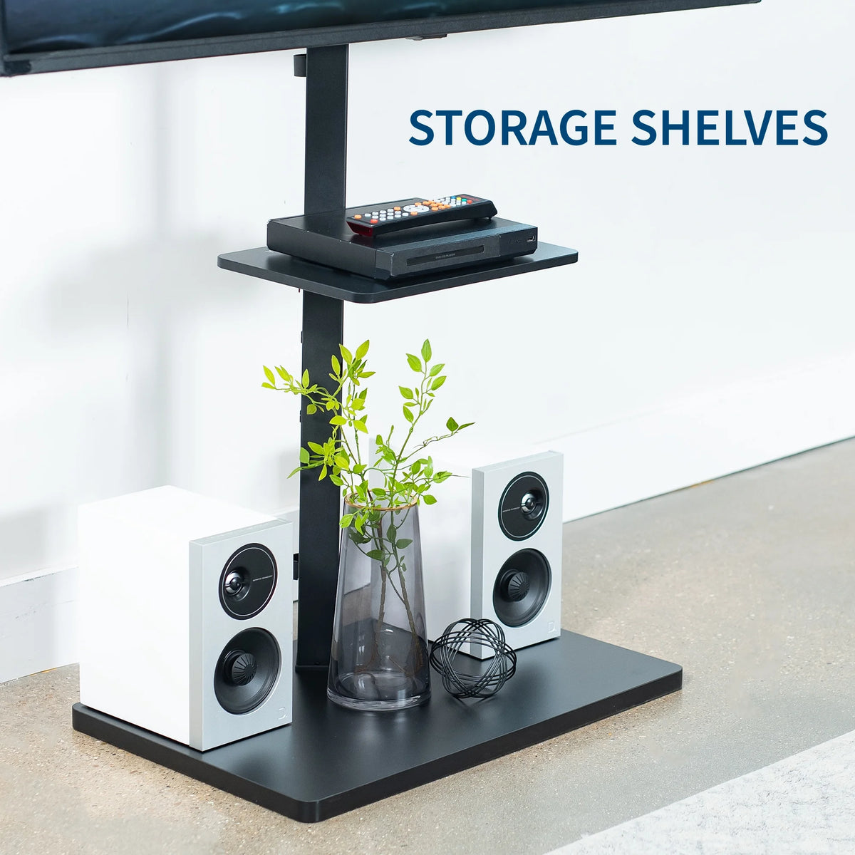 Height Adjustable TV Floor Stand J794341