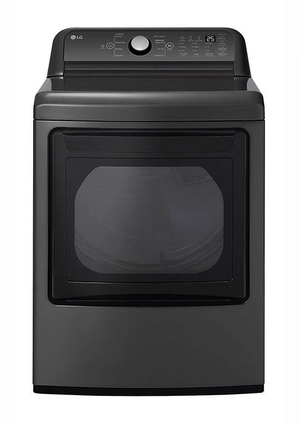 Black Front Load Electric Dryer B6536