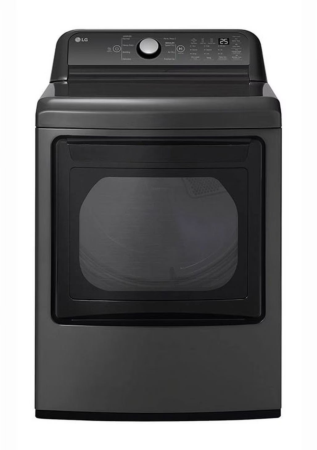 Black Front Load Electric Dryer B6536