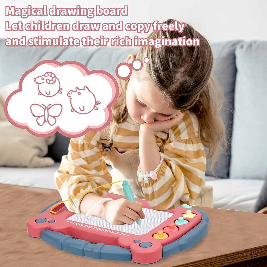 Magnetic Drawing Board Educational Learning Toy for Toddlers O6976