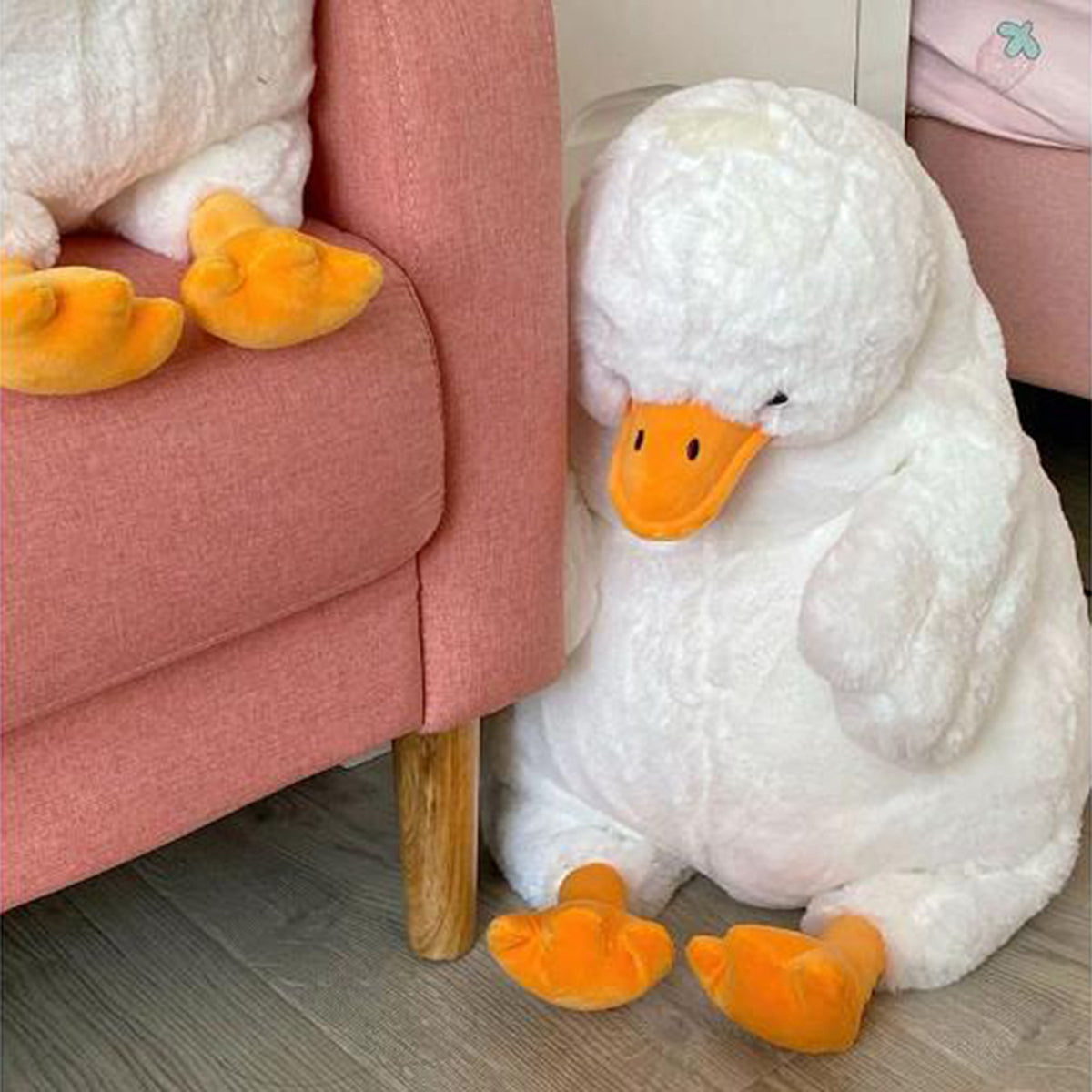 Cartoon Duck Plush Doll Throw Pillow Stuffed Toy A217996