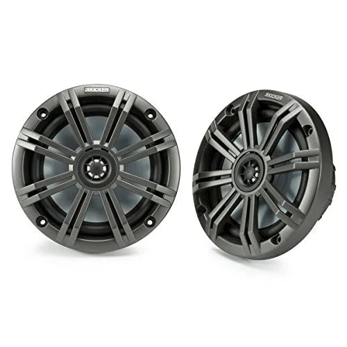 6.5-Inch Marine Coaxial Speakers with 3/4-Inch Tweeters, 4-Ohm W33632