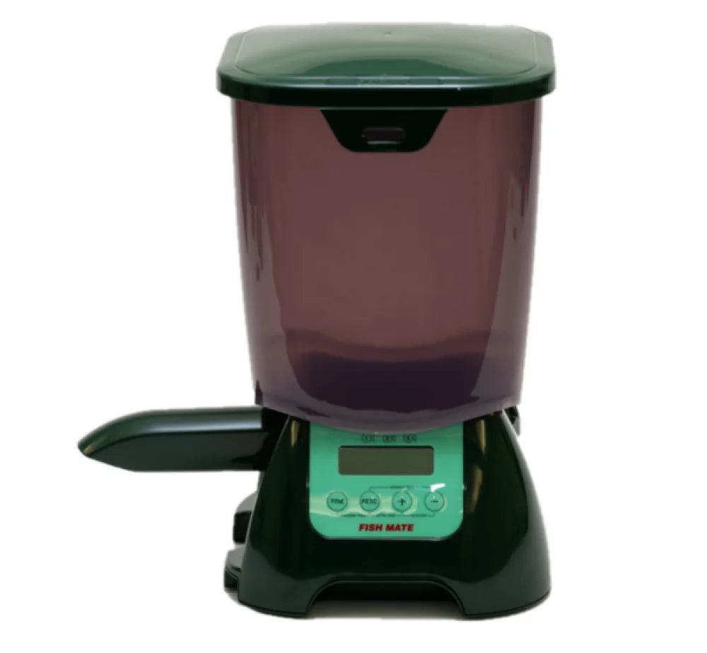 Automatic Pond Fish Feeder, 6.5 lbs. Capacity K35984