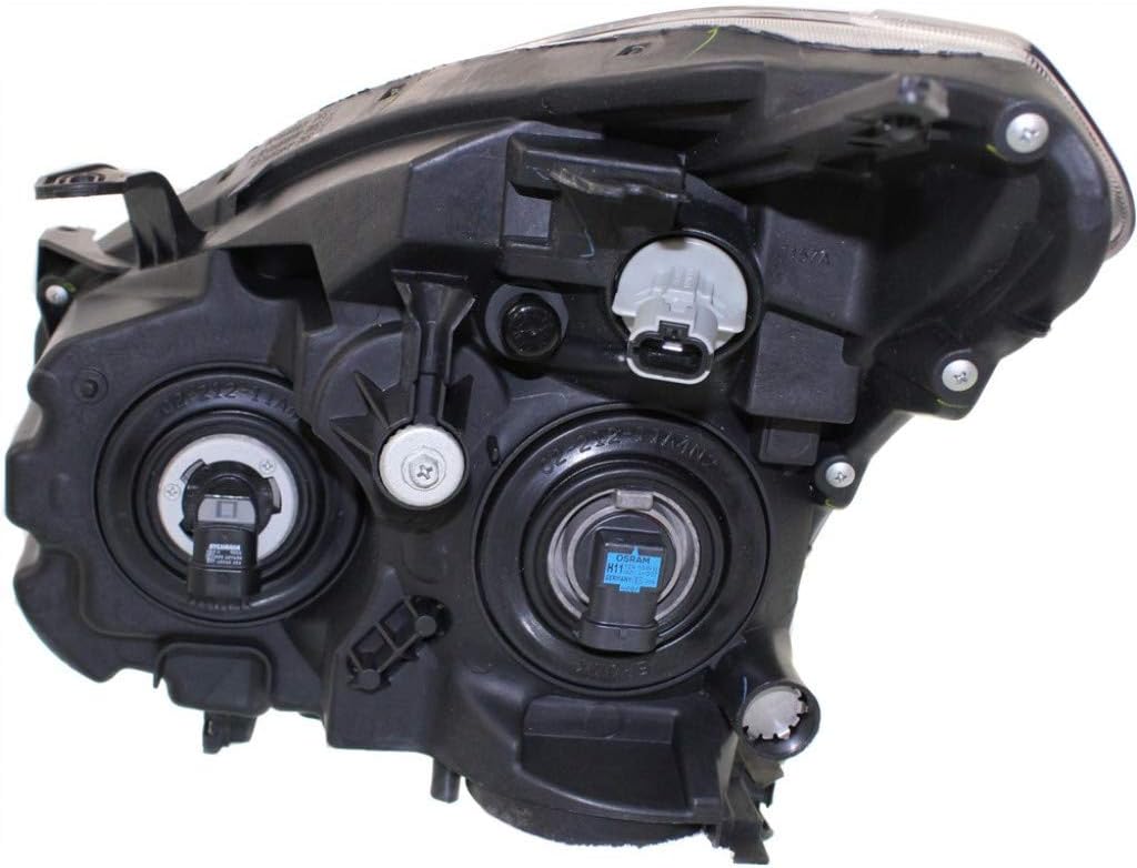 Headlight Assembly Halogen Driver Side J454