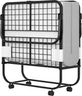 Folding Bed with Memory Foam Mattress S755