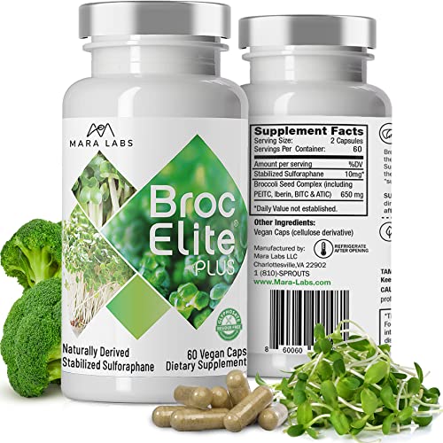 30 Vegetable Capsules Broccoli Supplement F40503