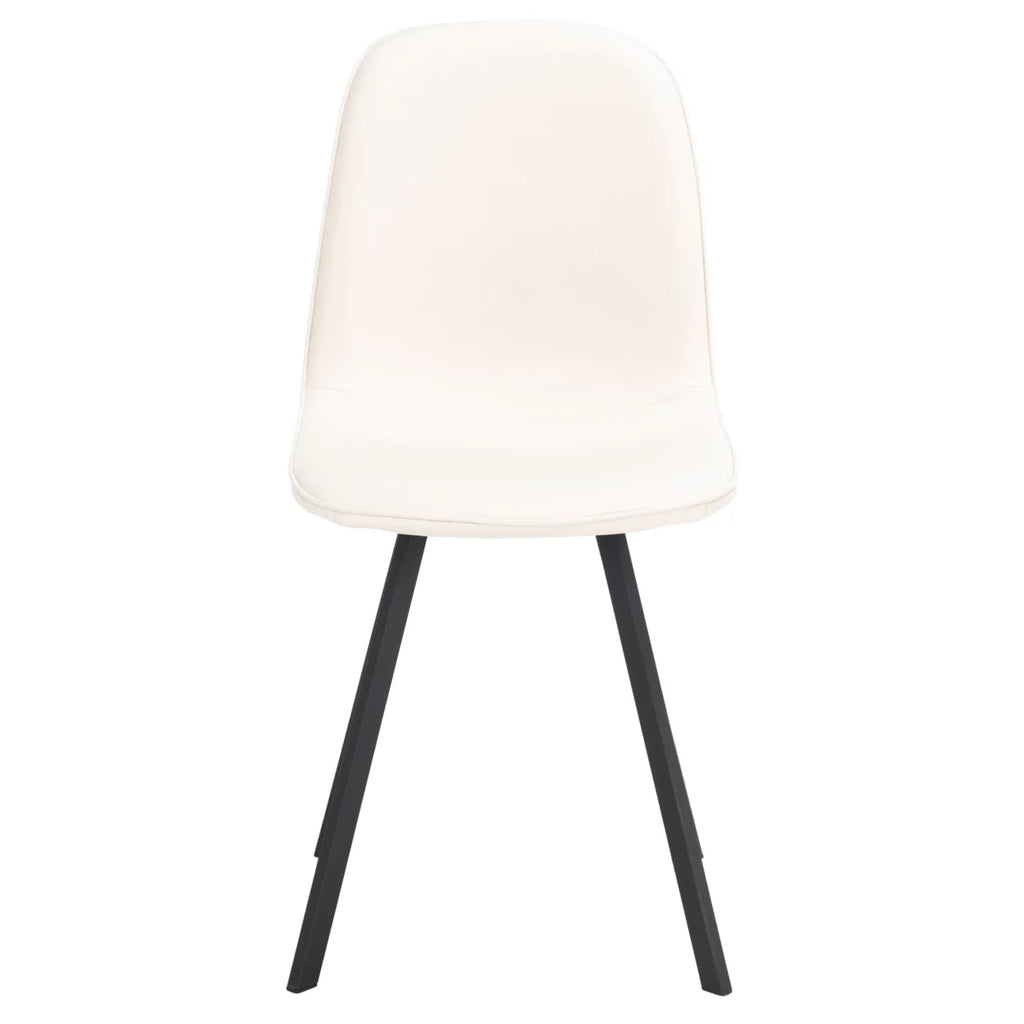 Beige Black Set of 2 Dining Chair M74919