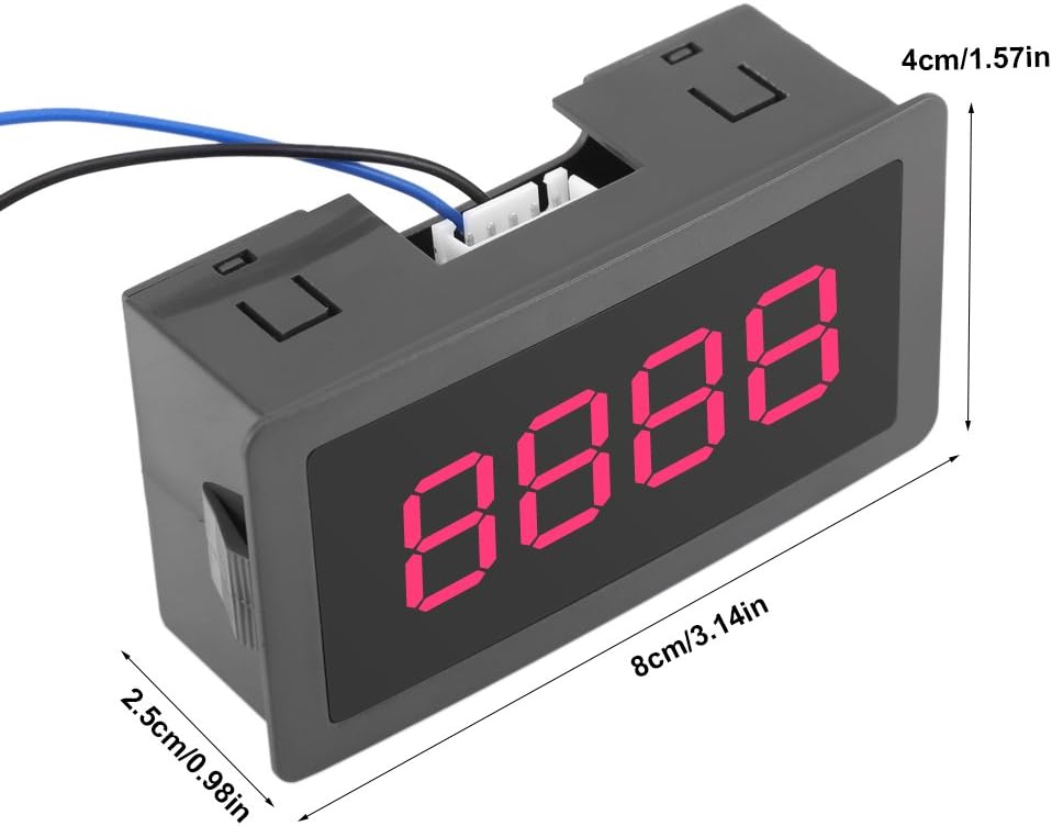 4 Digit 0-9999 Up/Down Plus/Minus LED Digital Counter Meter Q11270