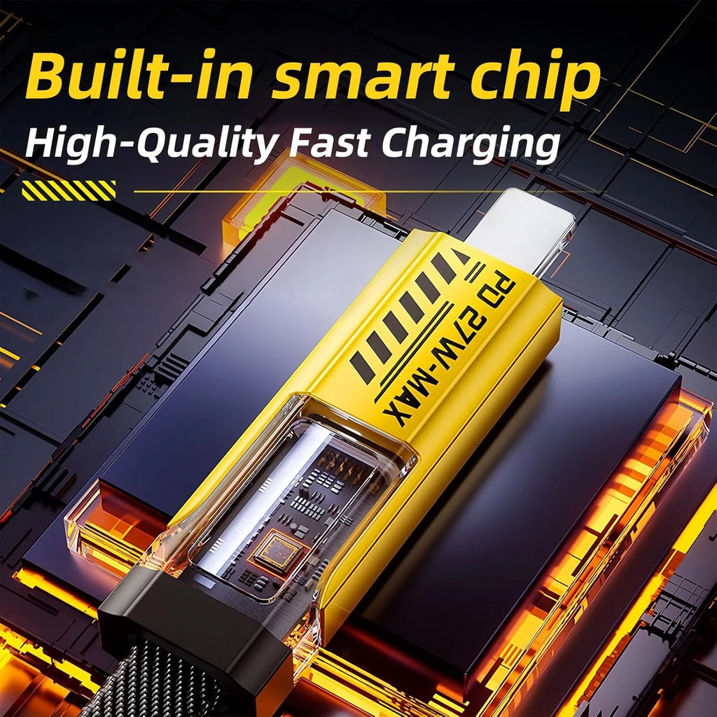 4-in-1 6.6FT fast charging cable with LED display Q7770