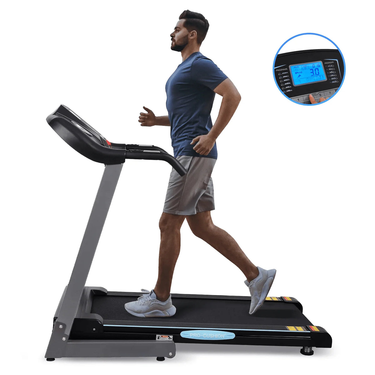 2.5 HP Folding Treadmill with 12% Auto Incline X599