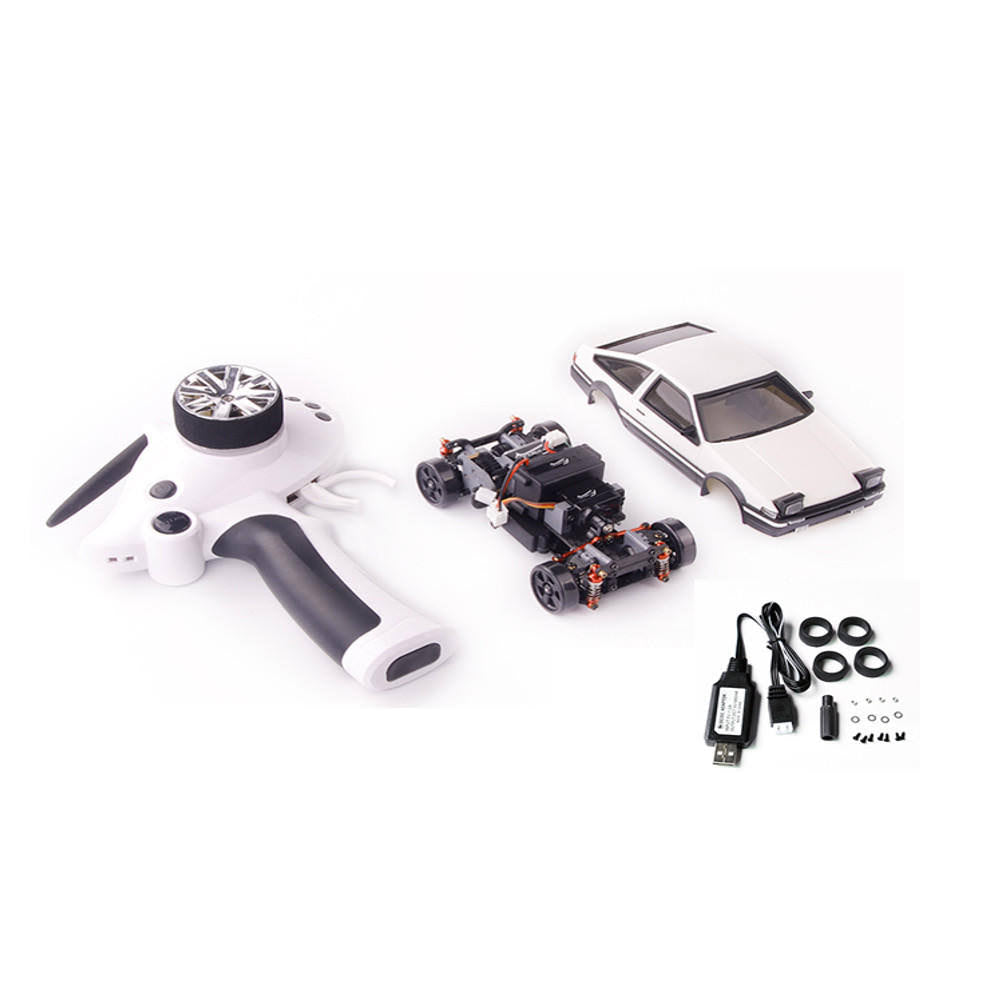 1/28 2.4g 4WD RC Car Touring Drift Vehicle Carbon Fiber Chassis I19898