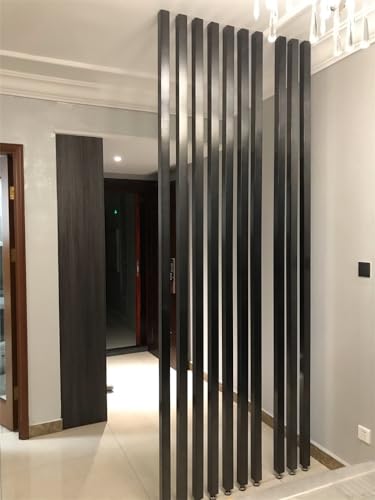 Wooden Slats Room Divider O756544
