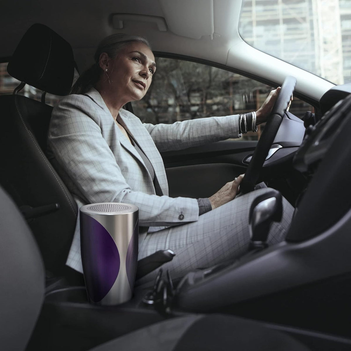 Filterless Portable Car Air Purifier with UV-C Light S698928