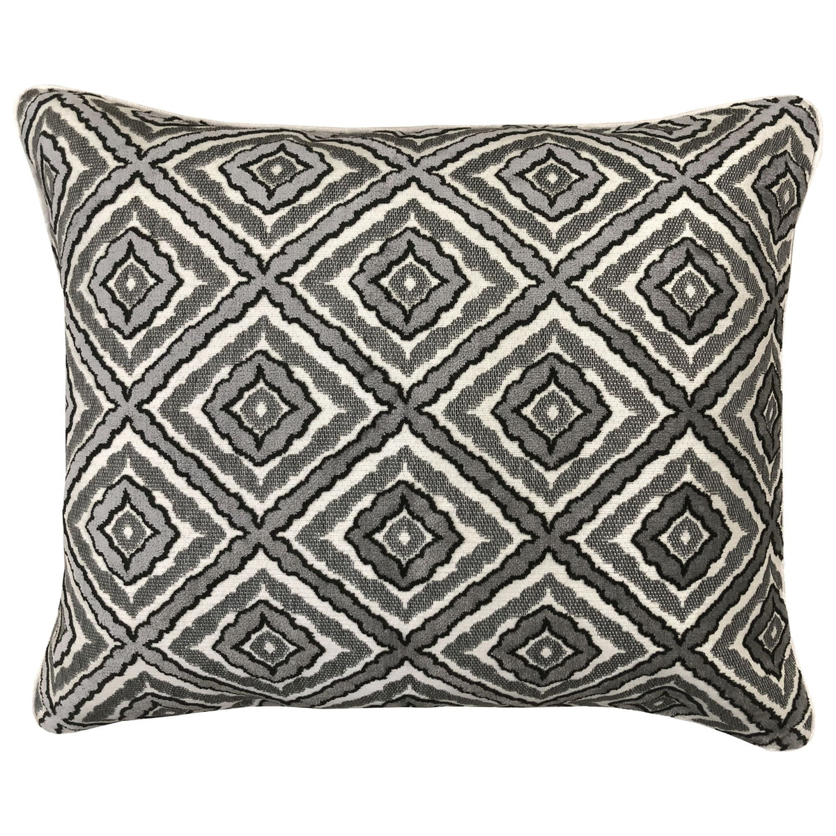 Ebony Velvet Rectangular Pillow U3488