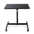 Black Pneumatic Height Adjustable Sit and Stand Laptop Desk S287600