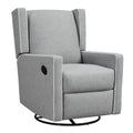 Gray Recliner / Glider N7477