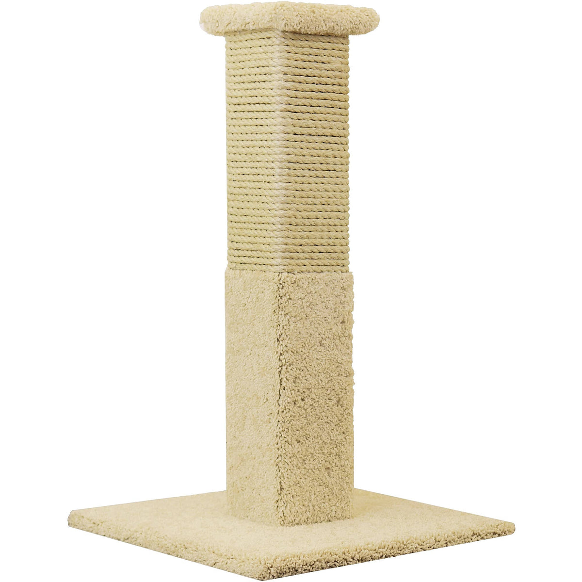 Beige Solid Wood Scratching Post N91005
