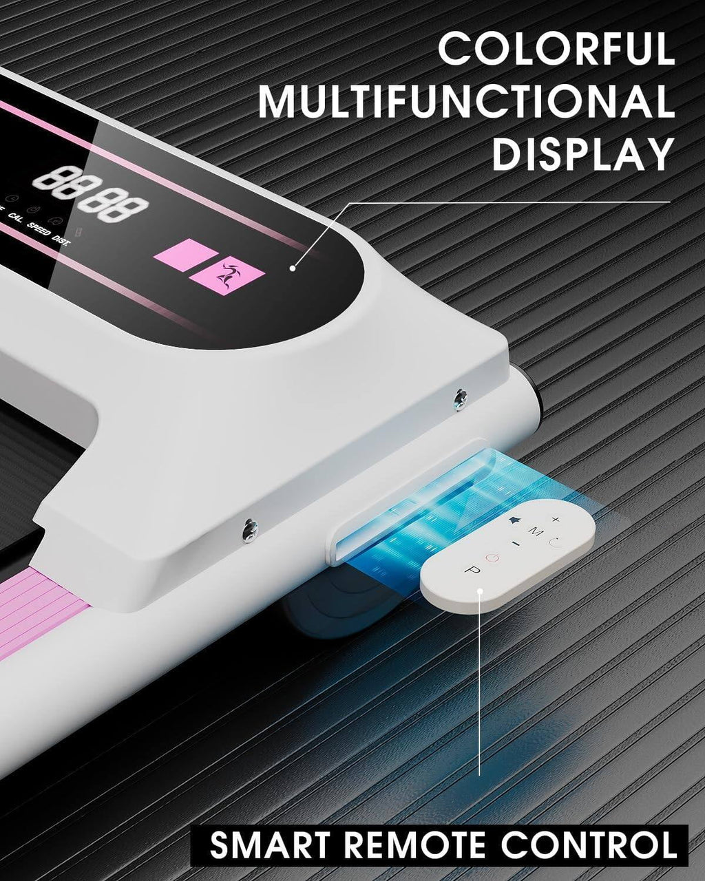 2.5HP Under Desk Treadmill with LED Display L952241