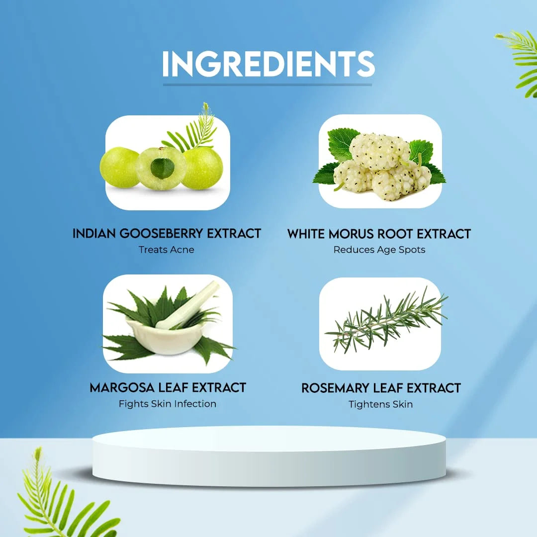 4 In 1 Moisturizing Face Wash with Vit C and Vit E 100G Pack of 2 T400