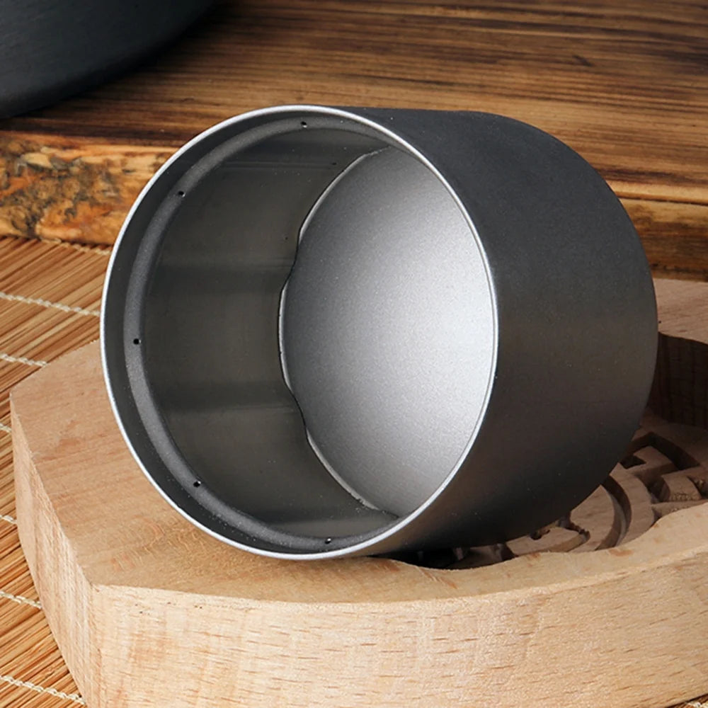 Titanium Liquid Spirit Stove with Cross Stand Rack E5394