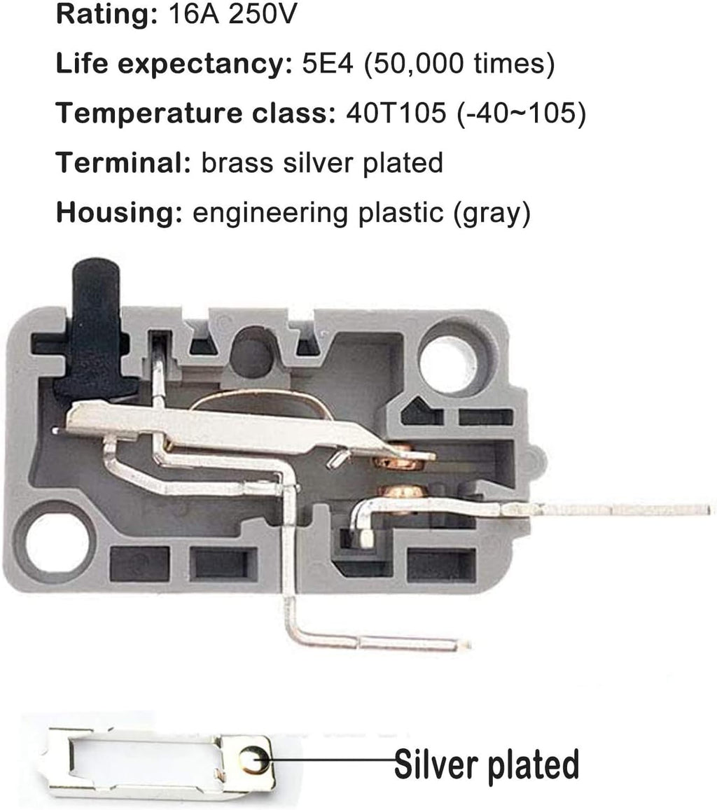 Microwave Door Switch 16A 125/250V B2489