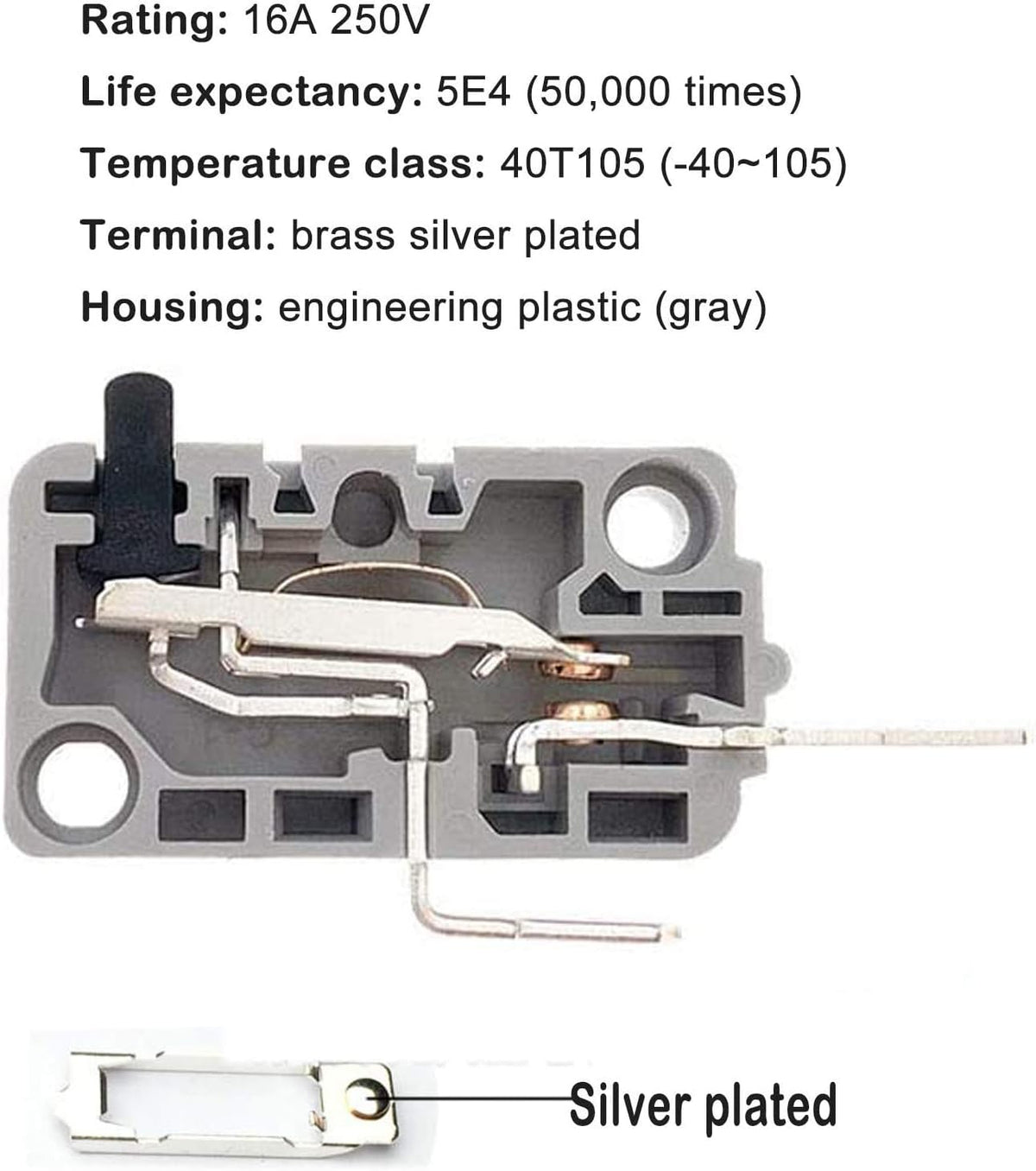 Microwave Door Switch 16A 125/250V B2489