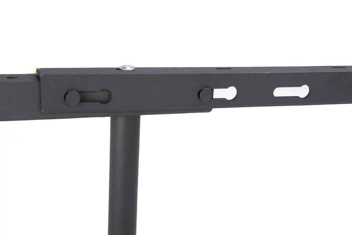 Adjustable Metal Bed Frame with Locking Wheels E7334