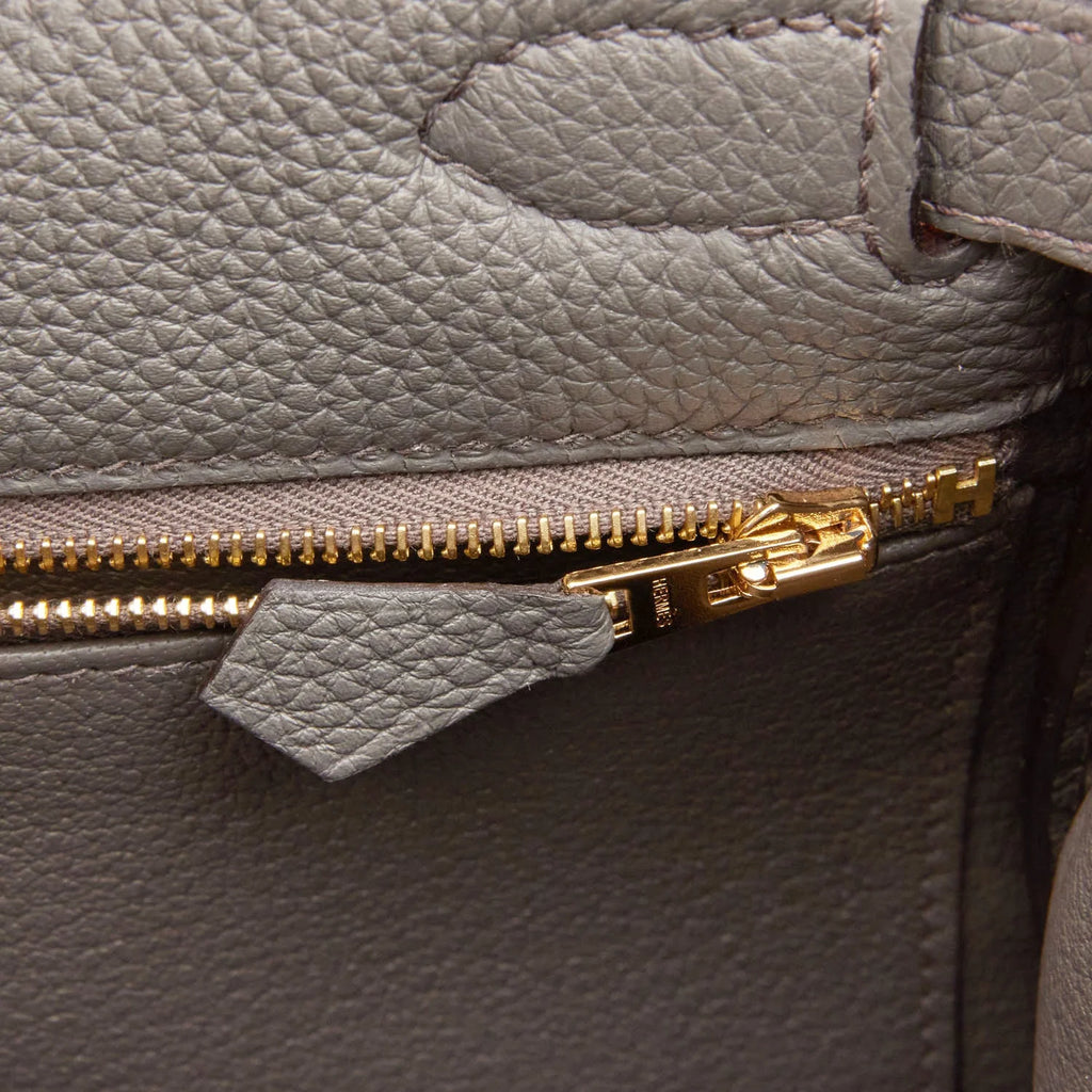 Etain Togo Leather Handbag Z2151