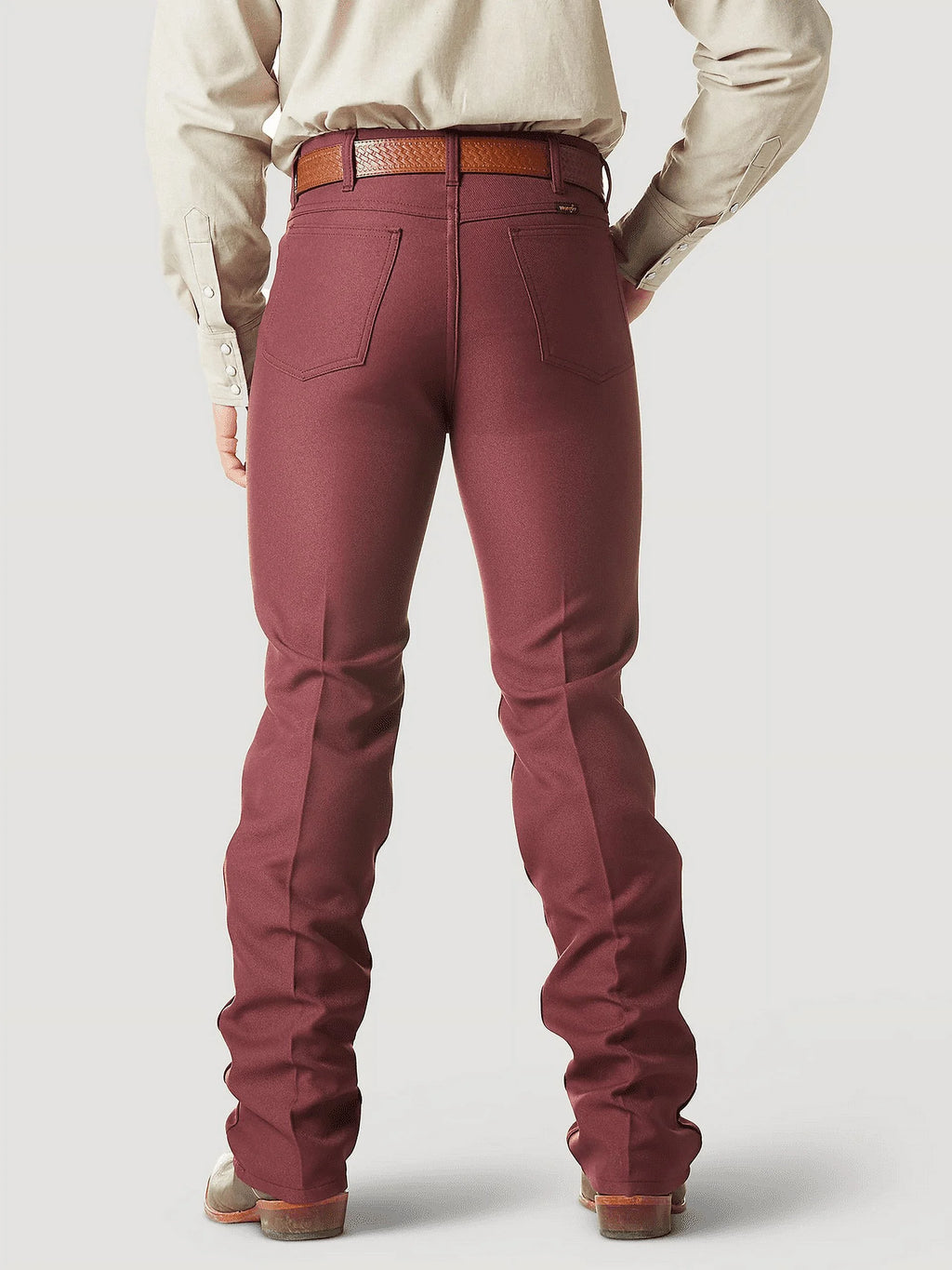 Polyester Tawny Port Mens Jeans A98338
