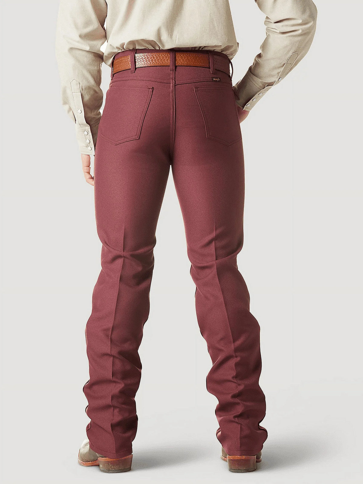 Polyester Tawny Port Mens Jeans A98338
