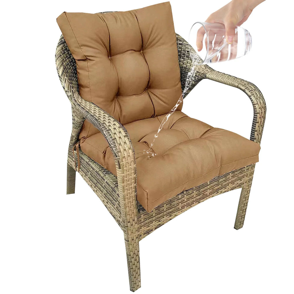 Light Brown Outdoor Seat Cushion D816293