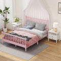 Queen Size Solid Wood Platform Bed with 2 Nightstands V2191