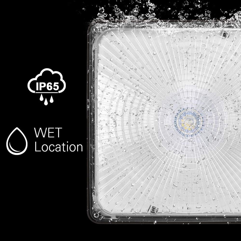 40W LED Canopy Area Light 6 Pack 5000K E79224