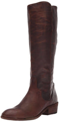 Dark Brown Tall Wide Calf Boots R417