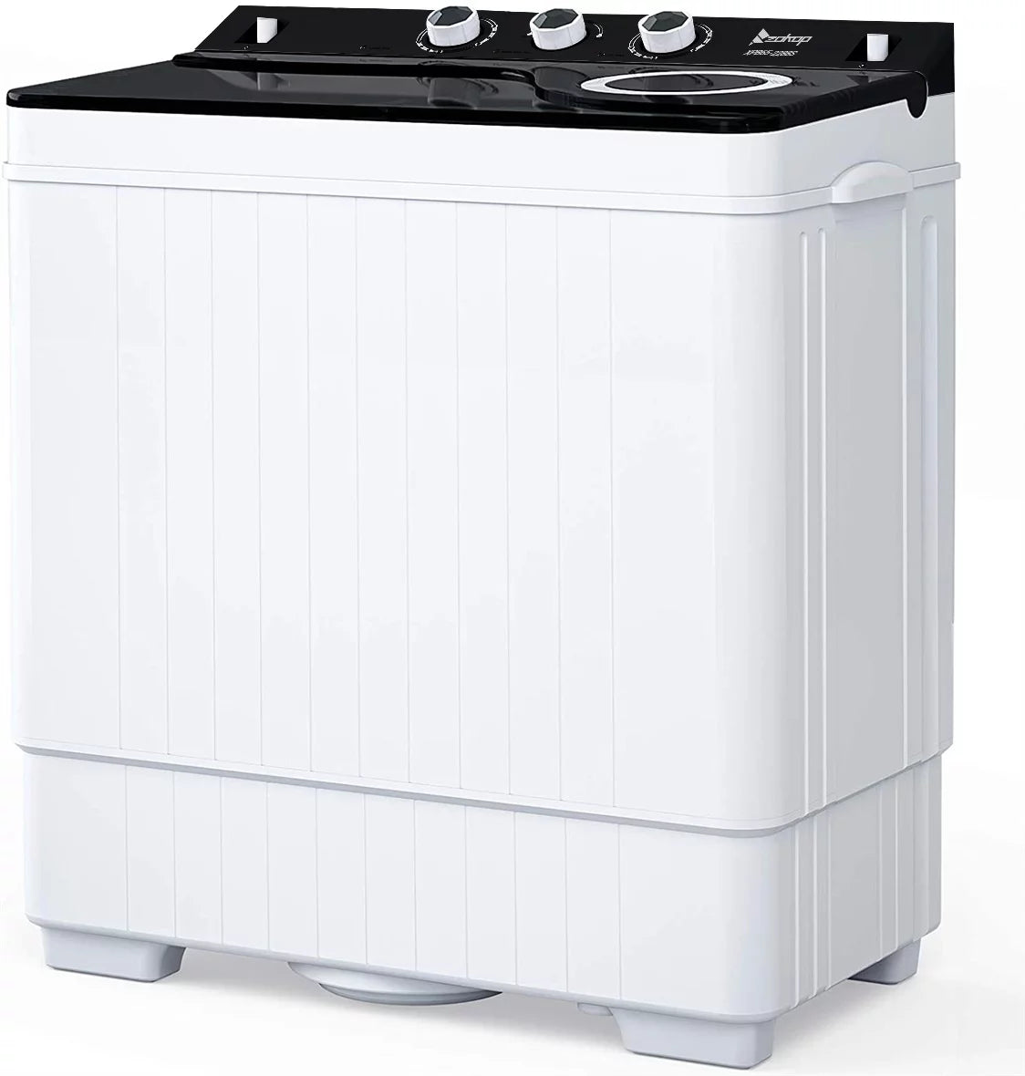 Portable 26lbs Compact Twin Tub Washing Machine E959230