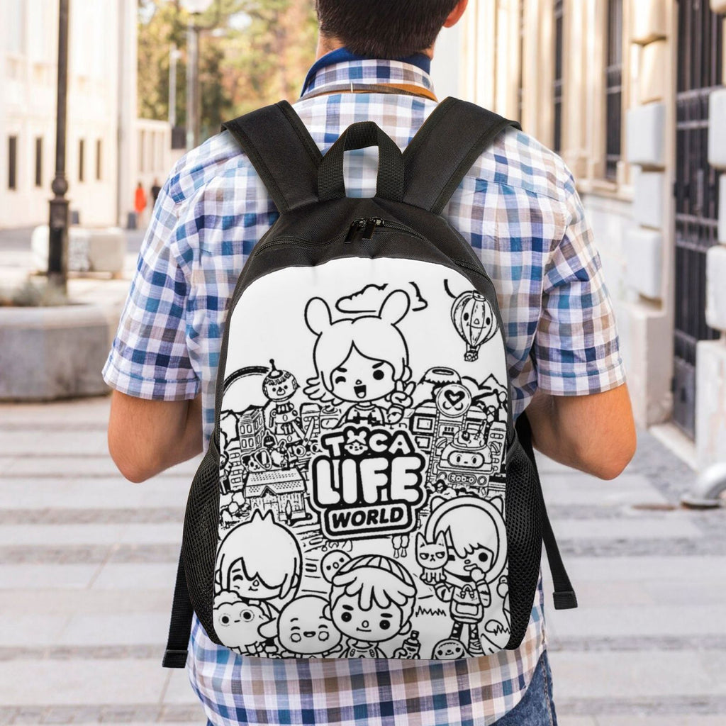 Lightweight Unisex Daypack Backpack S501