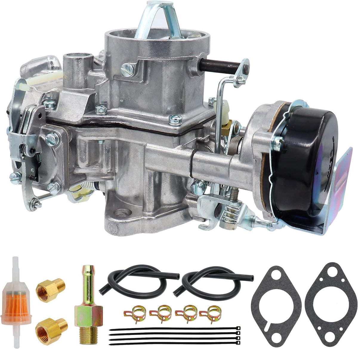 Autolite 1100 1 Barrel Carburetor Straight 6 Cylinder 170/200 CID with Automatic Choke I4357