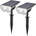 4-Pack Solar Landscape Spotlights F394