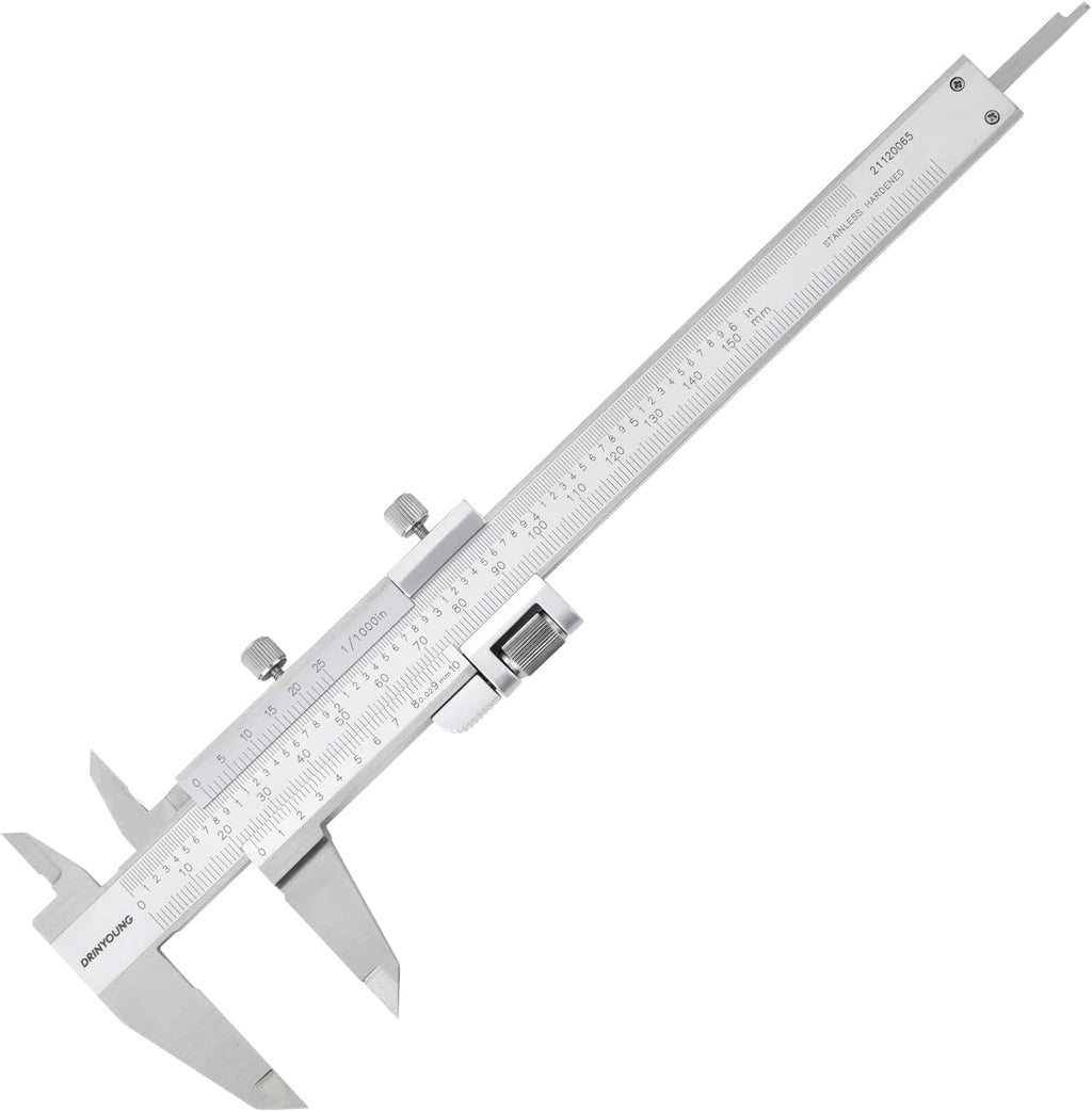 Stainless Steel Precision Vernier Caliper with Fine Adjustment R248