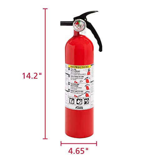 1 Pack Red Multi Purpose Fire Extinguisher 1A10BC B1025