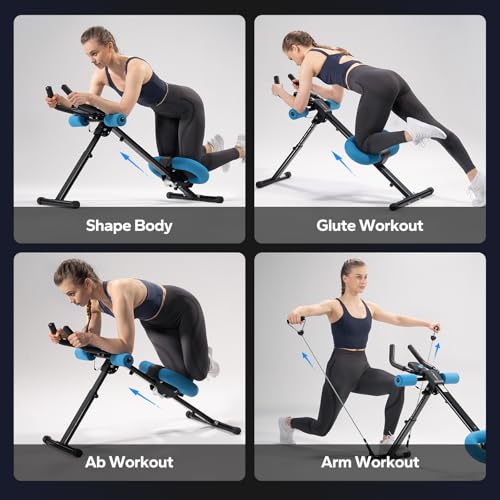 Adjustable Foldable Abdominal Exercise Machine M8788