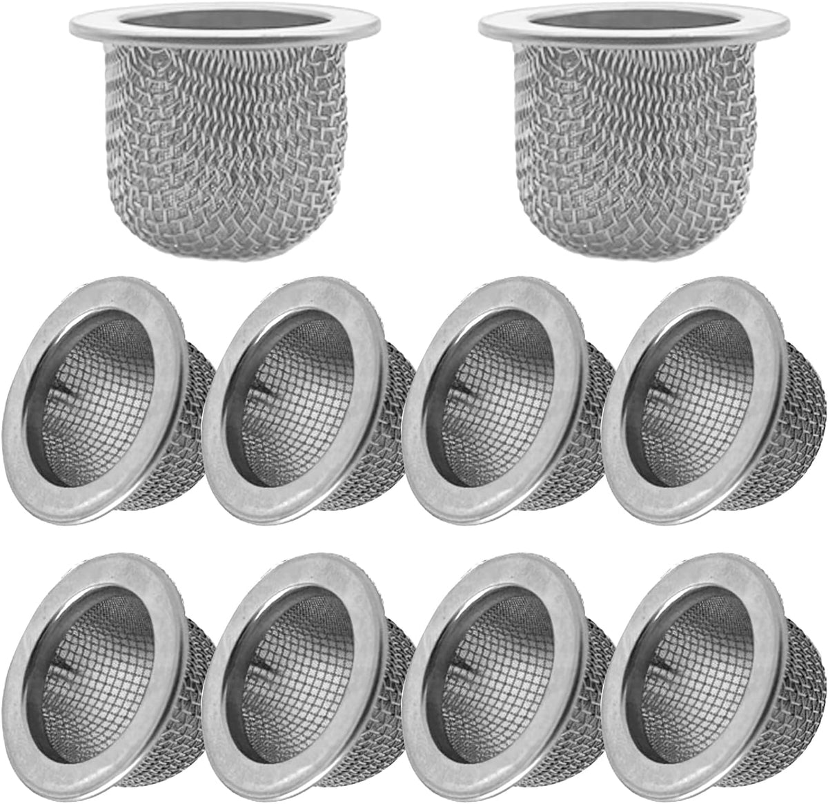 20 Pcs Stainless Steel Mesh Screen Filter Bowl U942