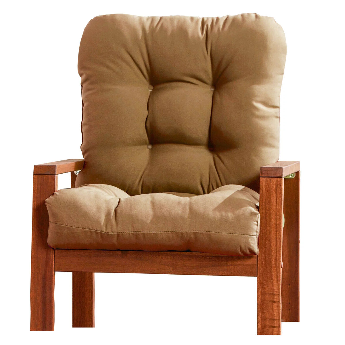 Light Brown Outdoor Seat Cushion D816293