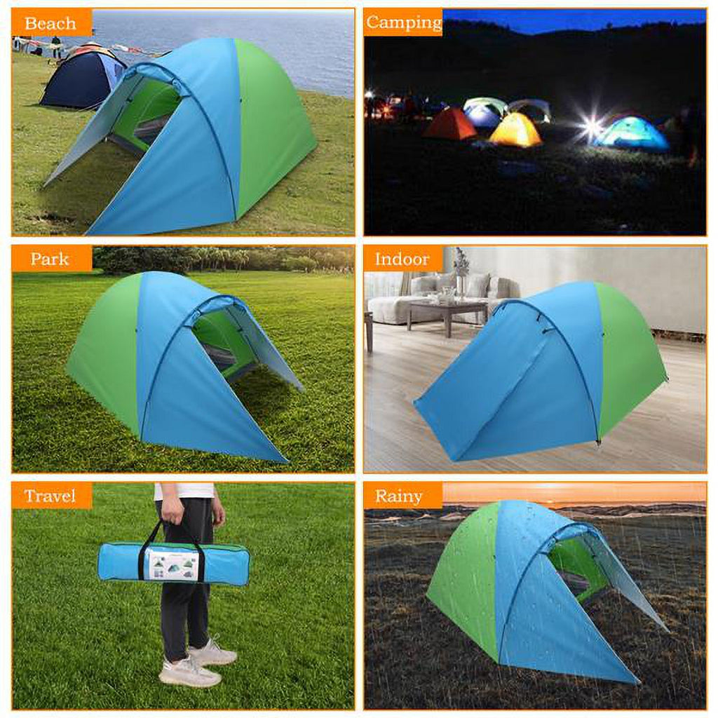 4-Person Double Layer Instant Cabin Tent H530