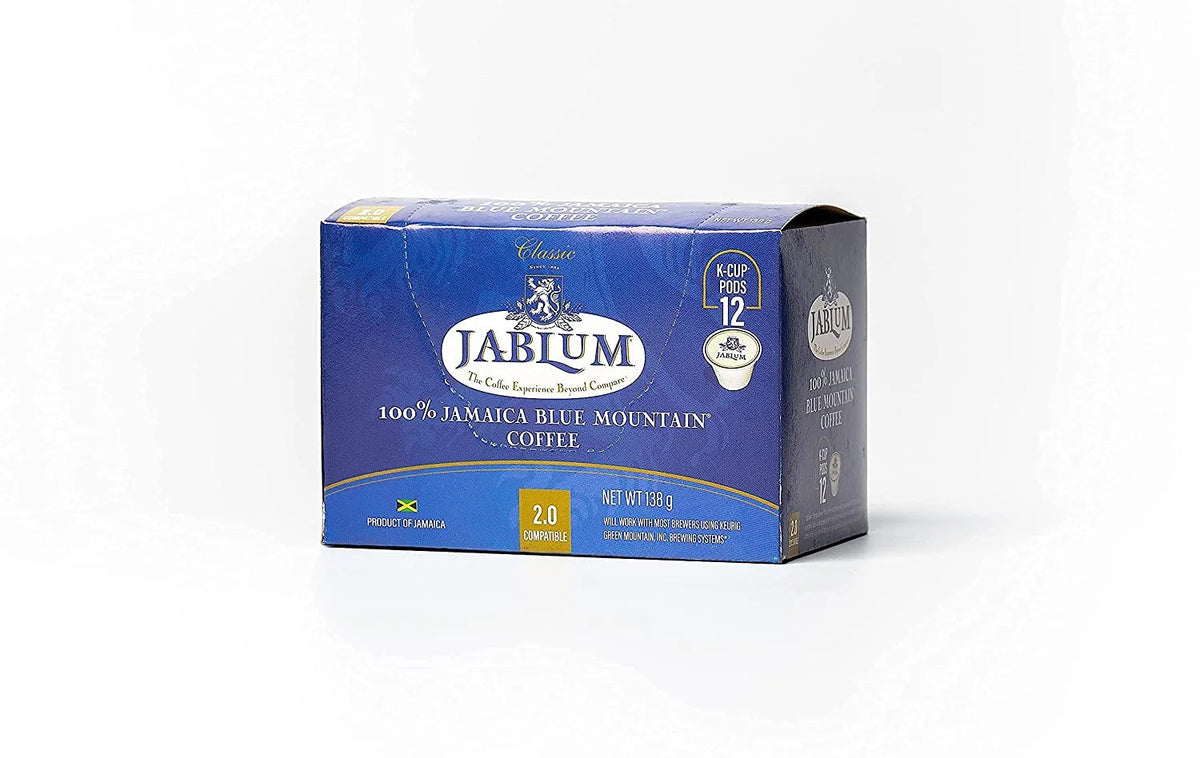 12 Pack Jamaican Blue Mountain Coffee K Cups K826