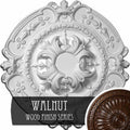 Walnut Hand-Painted Ceiling Medallion V9253