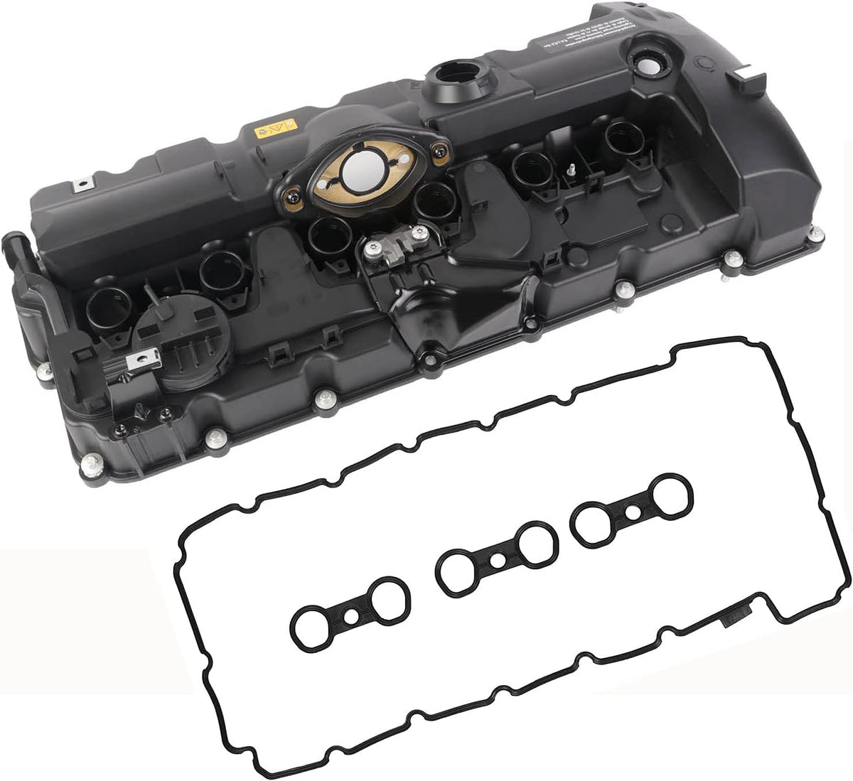 Engine Valve Cover with Gaskets and Bolts for BMW 3.0L N51 N52 Engine D473474