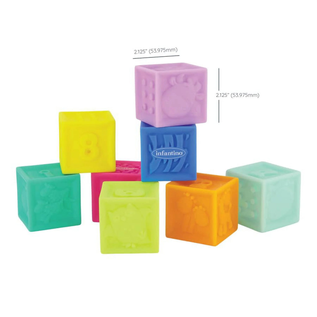 20 Pc Multicolor Sensory Balls Blocks Set P4356