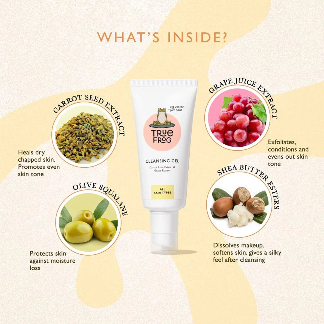 Cleansing Gel with Carrot Root Oil and Shea Butter Q257107