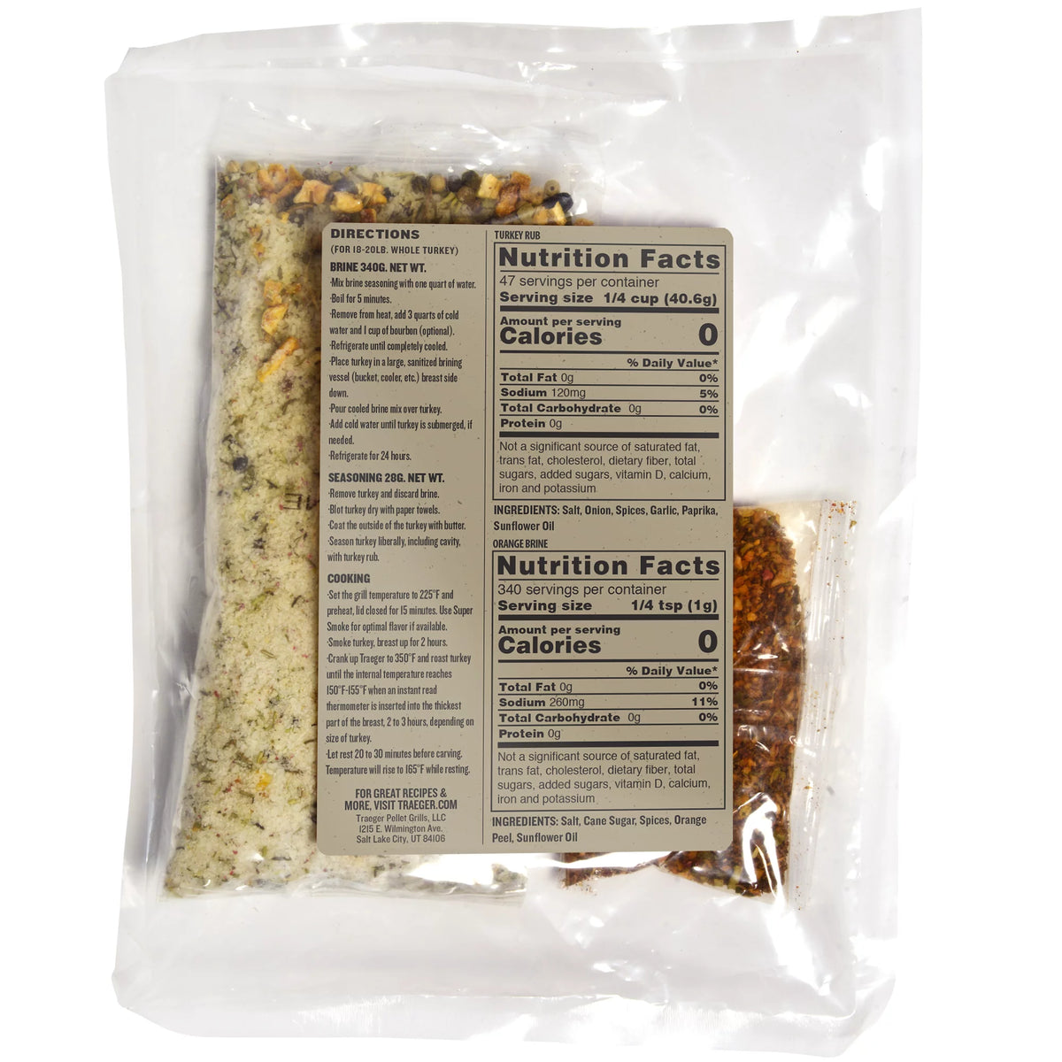 Turkey Wood Pellets with Brine Kit C20033